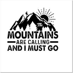 Motivational Mountains Posters and Art